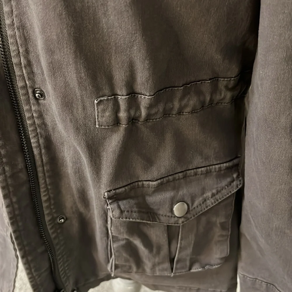 Gray Utility Jacket - Picture 2 of 5